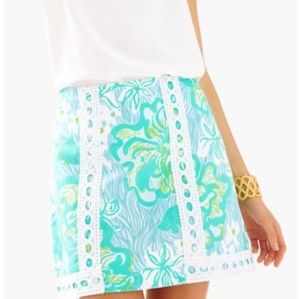 New Lilly Pulitzer Pansy Skort